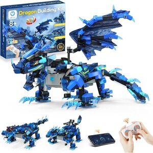 Sillbird STEM Building Toy Hurricane Dragon 3in1